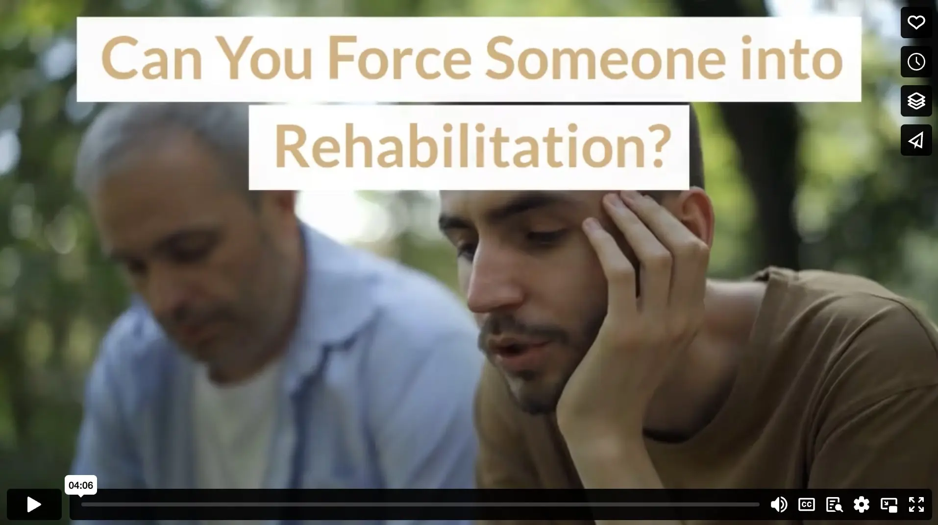 Can You Force Someone into Rehabilitation?