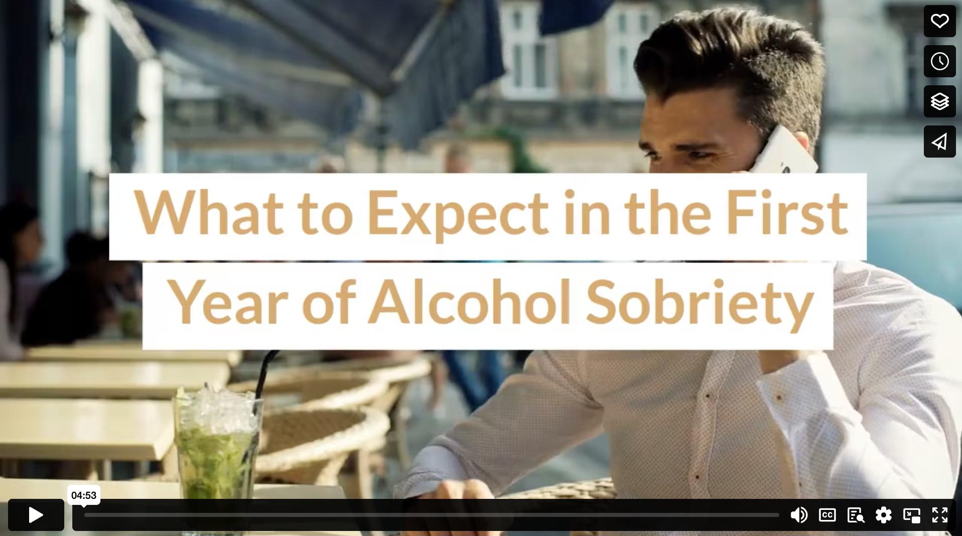 What to Expect in the First Year of Alcohol Sobriety